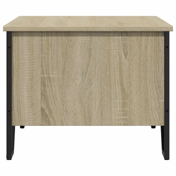 vidaXL Salongbord sonoma eik 100x51x40 cm konstruert tre