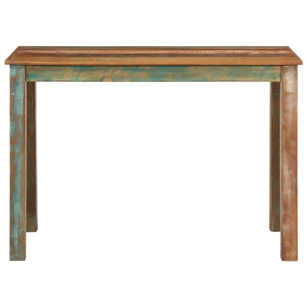 vidaXL spisebord 110x55x75 cm massivt genbrugstræ