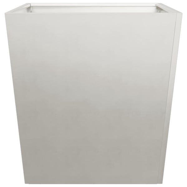 vidaXL Plantekasse 50x50x50 cm rustfritt stål