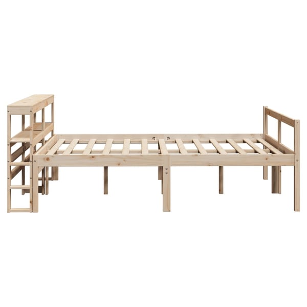 vidaXL Seniorseng med hodegavl 120x200 cm heltre furu
