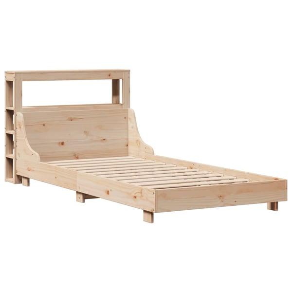 vidaXL Sengeramme uten madrass 90x190 cm heltre furu