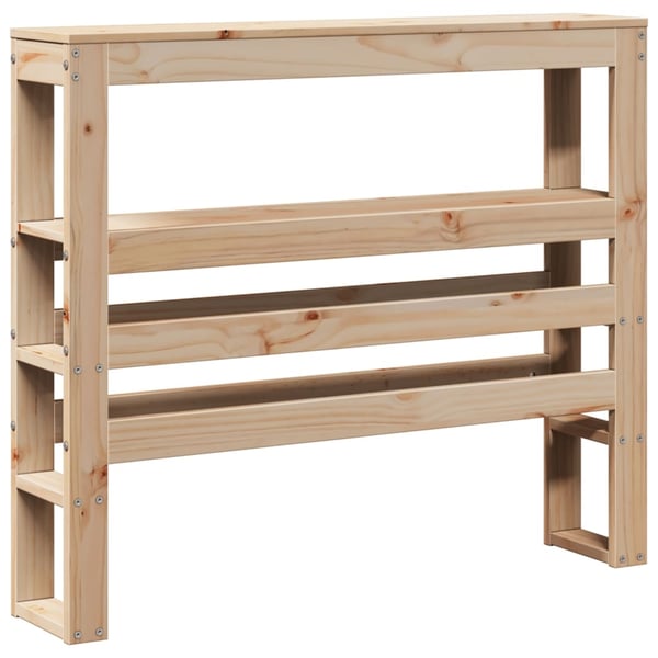 vidaXL Sengeramme uten madrass 90x190 cm heltre furu