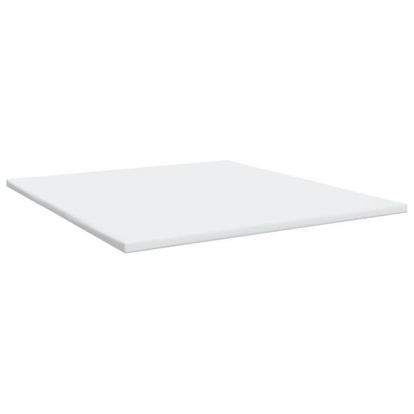 vidaXL kontinentalseng med madras 180x200 cm stof cremefarvet