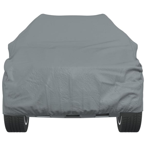 vidaXL Autopeite katumaasturille harmaa XL kuitukangas