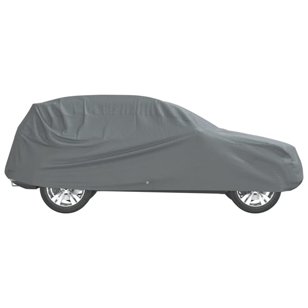 vidaXL Autopeite katumaasturille harmaa XL kuitukangas