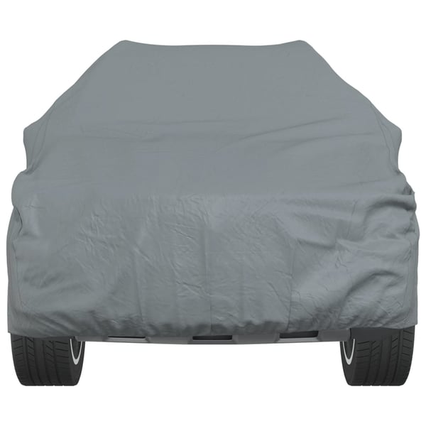 vidaXL Autopeite katumaasturille harmaa L kuitukangas