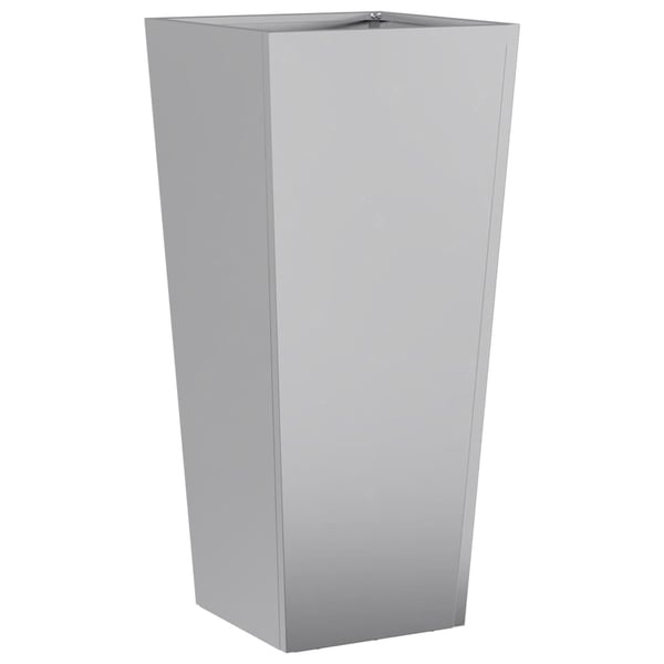 vidaXL Plantekasse 35x35x75 cm galvanisert stål