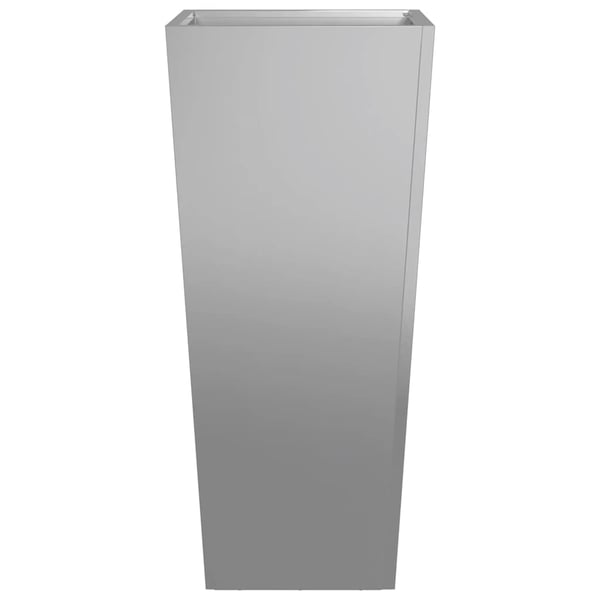 vidaXL Plantekasse 35x35x75 cm galvanisert stål