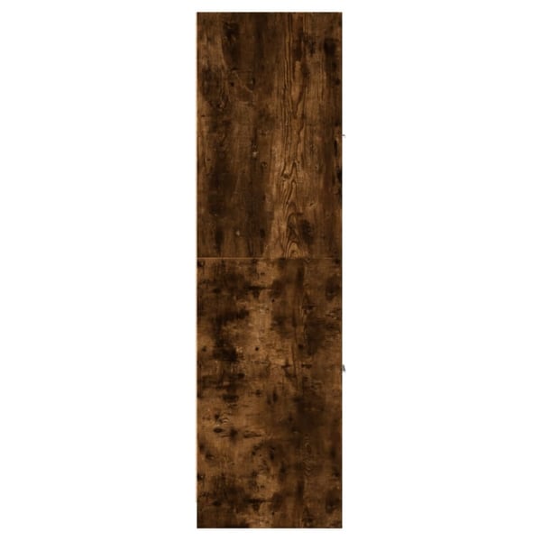 vidaXL Apotekskap røkt eik 30x41x144,5 cm konstruert tre