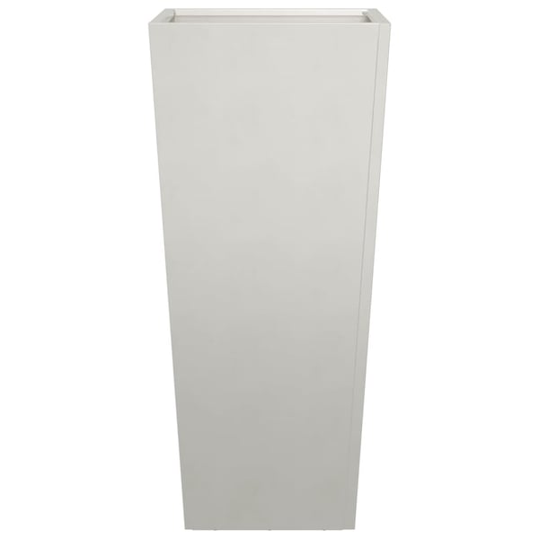 vidaXL Plantekasse 35x35x75 cm rustfritt stål