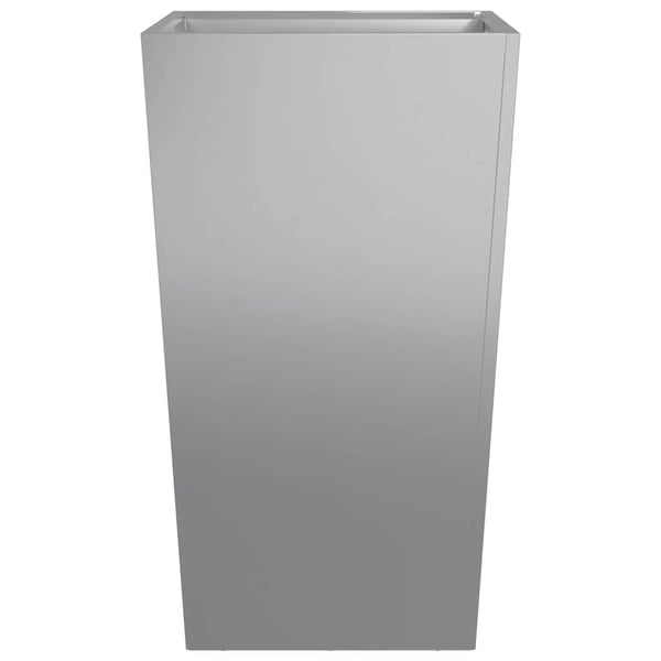 vidaXL Plantekasse 45x45x75 cm galvanisert stål