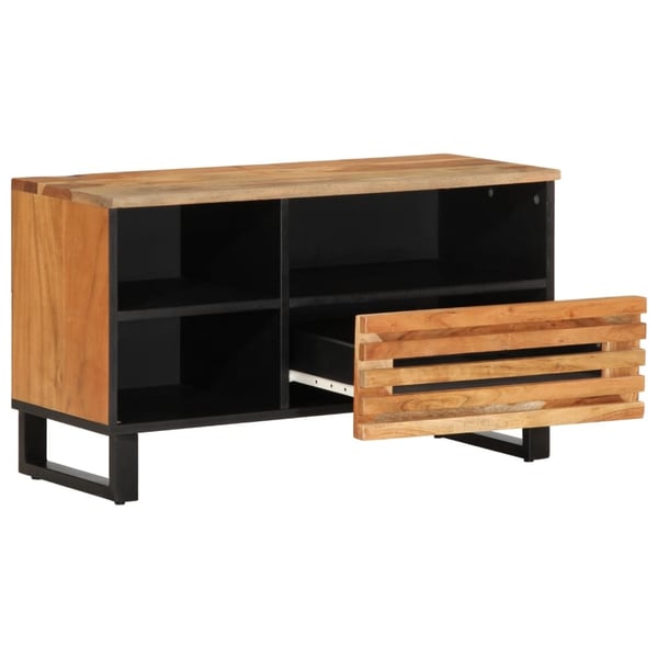 vidaXL TV-benk 80x34x46 cm heltre akasie