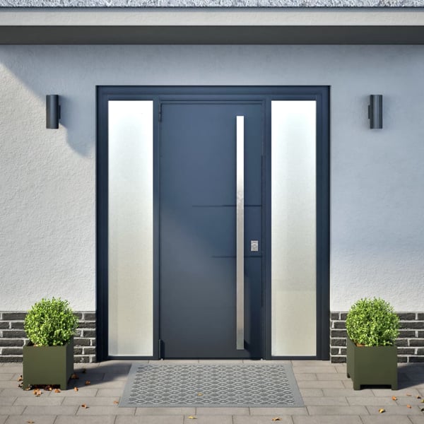 vidaXL Plantekasser 2 stk olivengrønn 30x30x30 cm stål