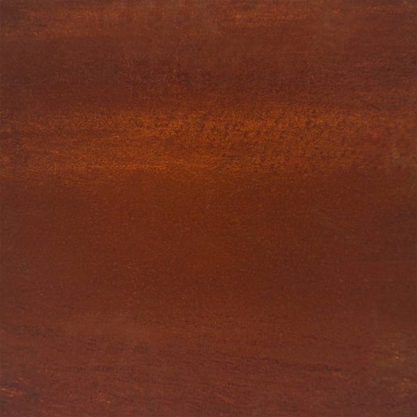 vidaXL Vedstativ 100x40x80 cm oksidert stål