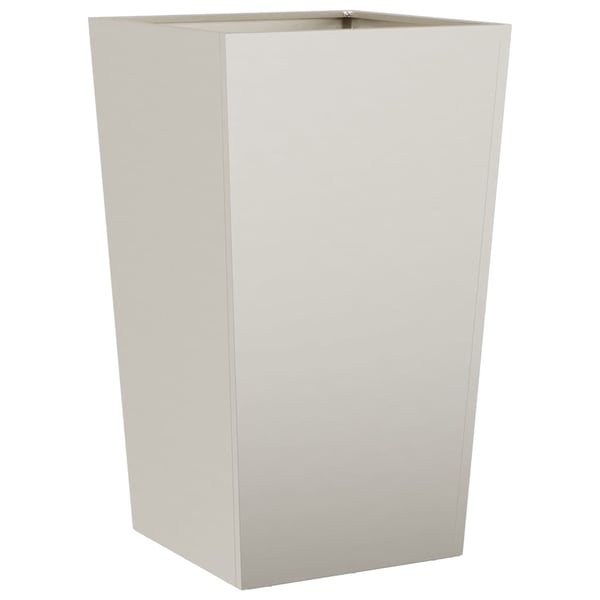 vidaXL Hageplantekar 45x45x75 cm oksidert stål