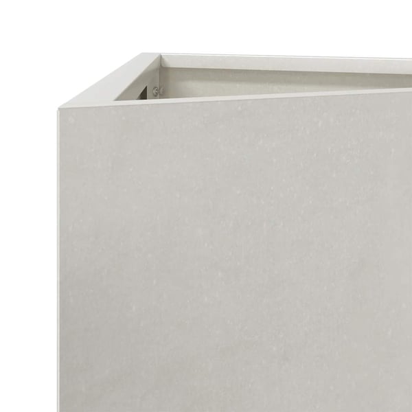 vidaXL plantekasser 2 stk. 40x40x75 cm trekantet rustfrit stål