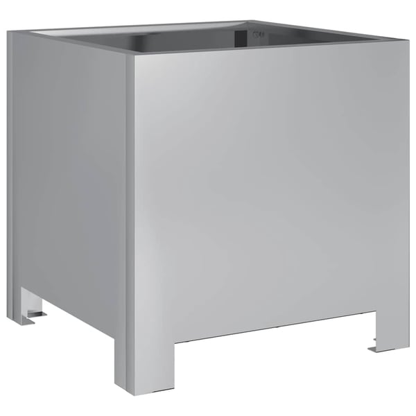 vidaXL Plantekasser 2 stk 30x30x30 cm galvanisert stål