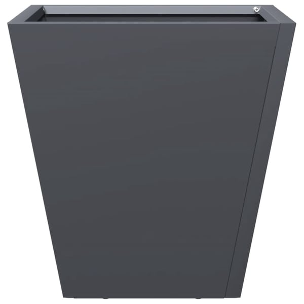 vidaXL Plantekasser 2 stk antrasitt 30x30x30 cm stål