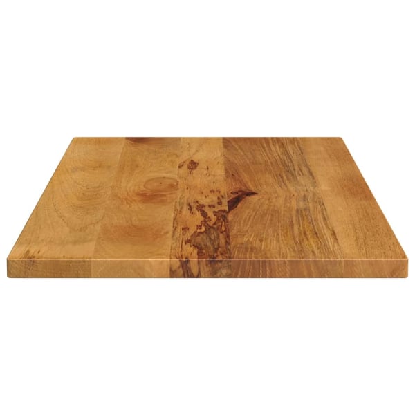 vidaXL bordplade 80x50x2,5 cm rektangulær massivt mangotræ