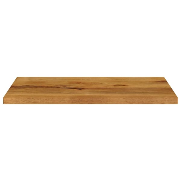 vidaXL bordplade 80x50x2,5 cm rektangulær massivt mangotræ