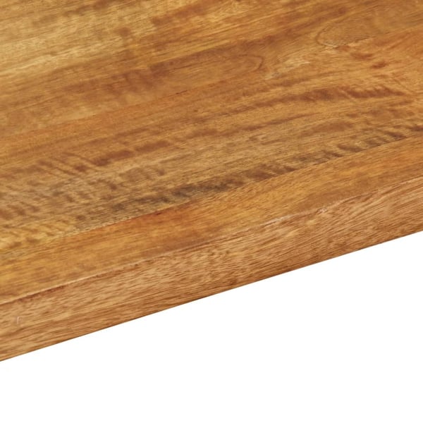 vidaXL bordplade 80x50x2,5 cm rektangulær massivt mangotræ