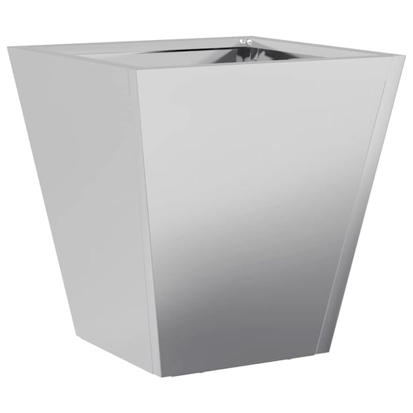 vidaXL Plantekasse 30x30x30 cm galvanisert stål