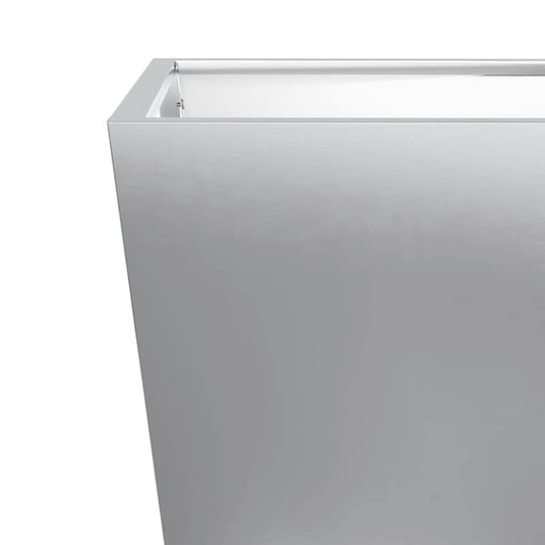 vidaXL Plantekasse 30x30x30 cm galvanisert stål