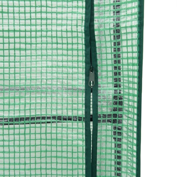 vidaXL Høyseng med drivhustrekk rottingutseende 40x40x123 cm