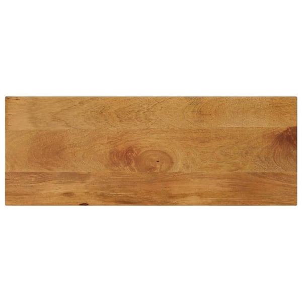 vidaXL bordplade 80x20x3,8 cm rektangulær massivt mangotræ
