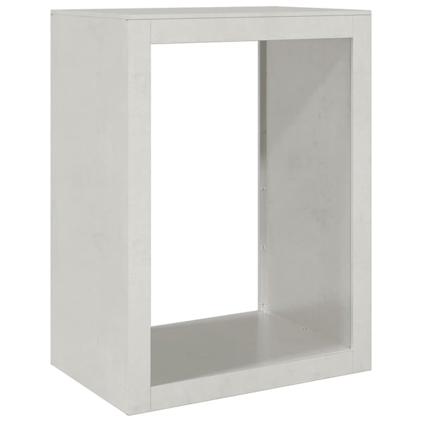 vidaXL brændestativ 60x40x80 cm rustfrit stål