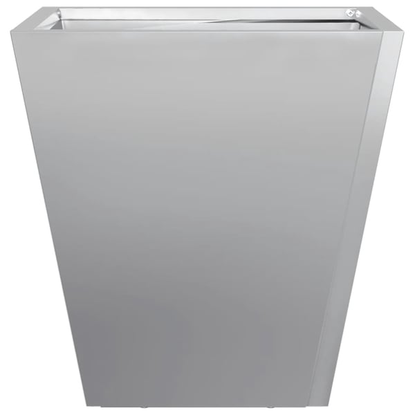 vidaXL Plantekasser 2 stk 40x40x40 cm galvanisert stål