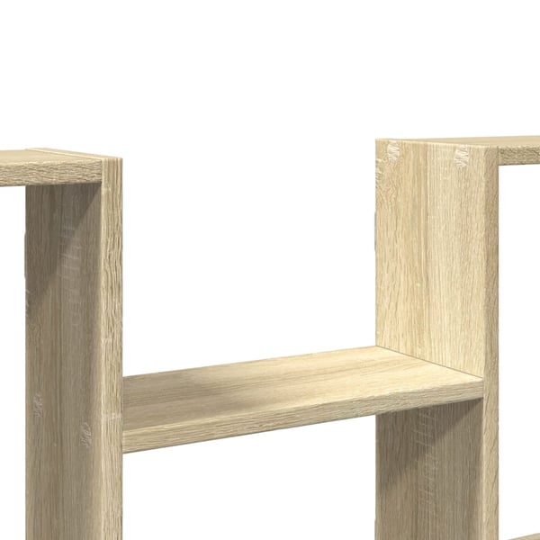 vidaXL Vegghylle sonoma eik 99x15x60 cm konstruert tre