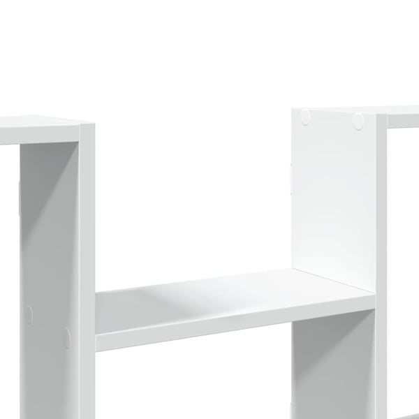 vidaXL Vegghylle hvit 99x15x60 cm konstruert tre