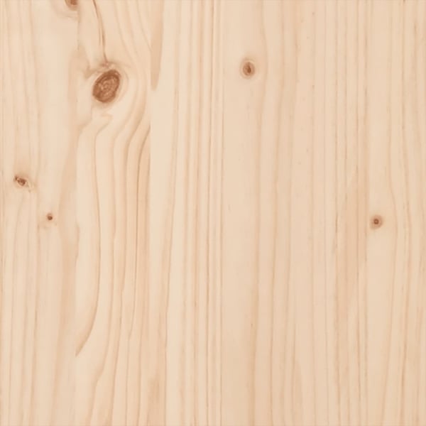 vidaXL Køyeseng 75x190 cm heltre furu