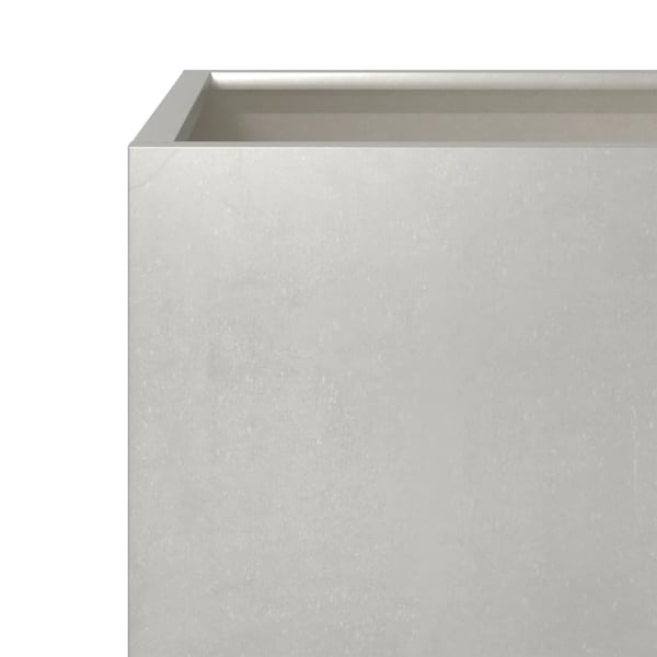 vidaXL haveplantekasse 40x40x40 cm rustfrit stål