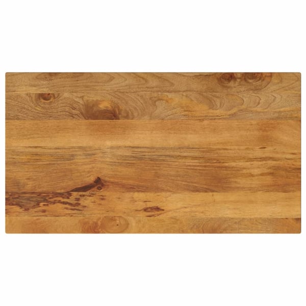 vidaXL bordplade 100x50x2,5 cm rektangulær massivt mangotræ