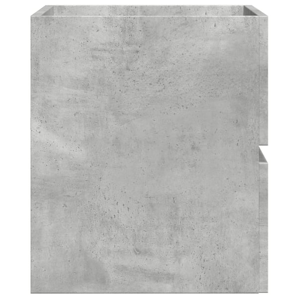 vidaXL Baderomsskap betonggrå 60x38,5x45 cm konstruert tre
