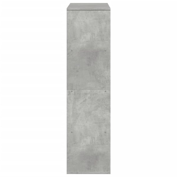 vidaXL Romdeler betonggrå 100x33x125,5 cm konstruert tre