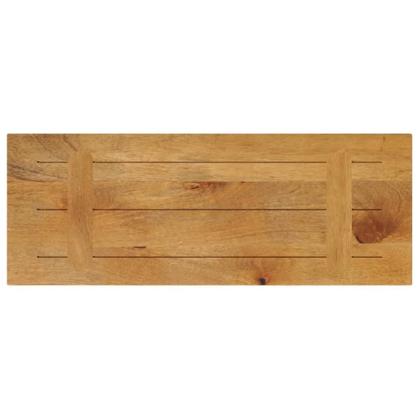 vidaXL Bordplate 80x30x3,8 cm rektangulær heltre mango
