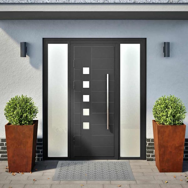 vidaXL Havekrukker 2 stk 45x45x75 cm Forvitringsstål