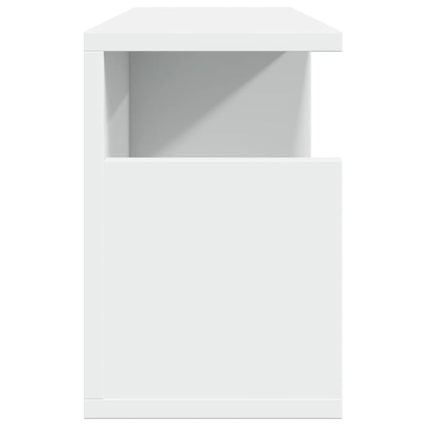 vidaXL Veggskap 60x20x30 cm hvit konstruert tre