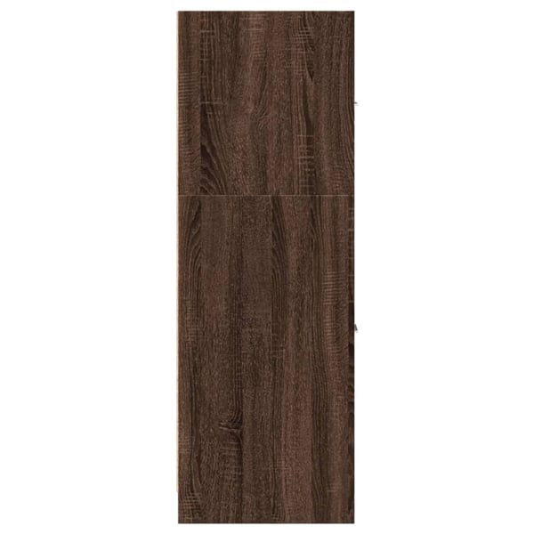 vidaXL Apotekskap brun eik 40x41x118 cm konstruert tre