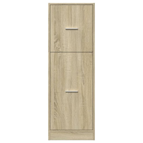 vidaXL Apotekskap sonoma eik 40x41x118 cm konstruert tre