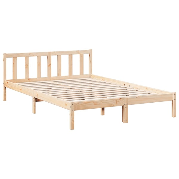 vidaXL Ekstra lang sengeramme uten madrass 160x220 cm heltre furu