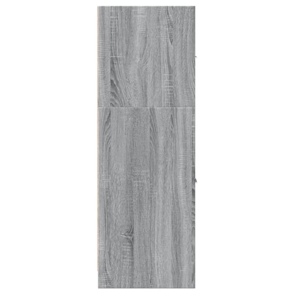 vidaXL Apotekskap grå sonoma 40x41x118 cm konstruert tre