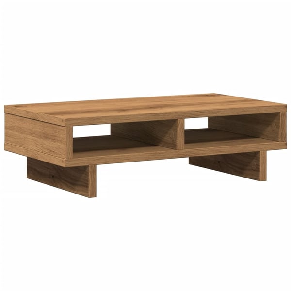 vidaXL Skjermstativ artisan eik 50x27x15 cm konstruert tre