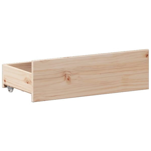 vidaXL Sengeramme uten madrass med hodegavl 180x200 cm heltre furu