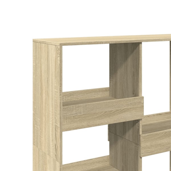 vidaXL Romdeler sonoma eik 100x33x115 cm konstruert tre