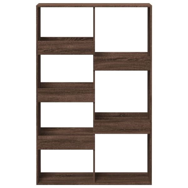 vidaXL Romdeler brun eik 100x33x155,5 cm konstruert tre
