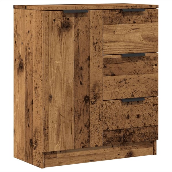 vidaXL Skjenk gammelt tre 60x30x70 cm konstruert tre